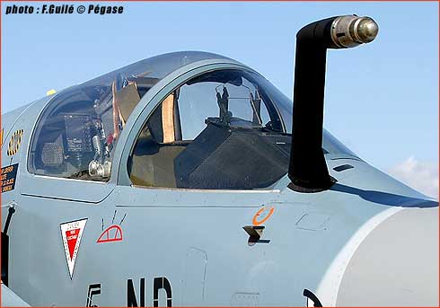 Cockpit de Mirage 2000C de l'Escadron de Chasse 1/5 Vende