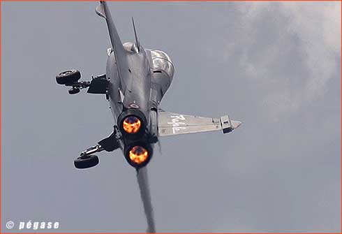 Rafale B en prsentation au salon du Bourget